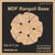 Mdf Rangoli Base - Design #24