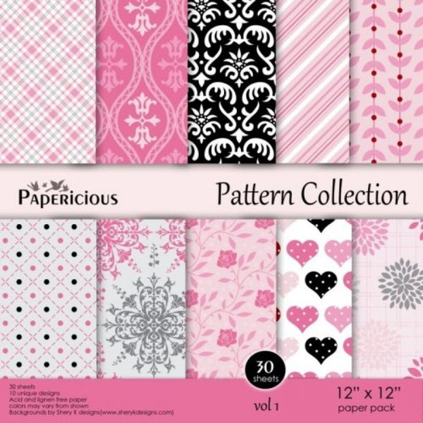 Pattern Collection Vol.1 - 12*12 Paperpack