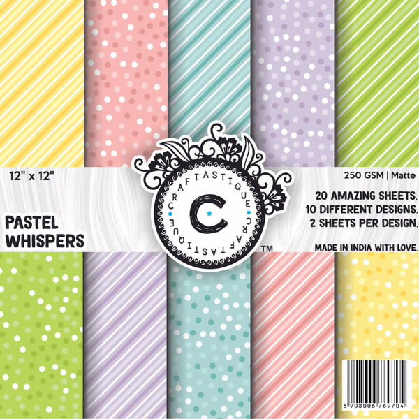 Pastel Whispers-12*12 paperpad