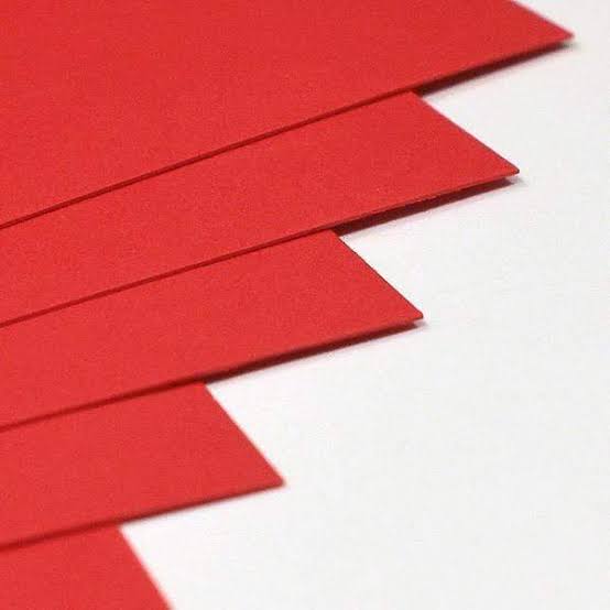 A3 Red Cardstock 300GSM-25SHEET