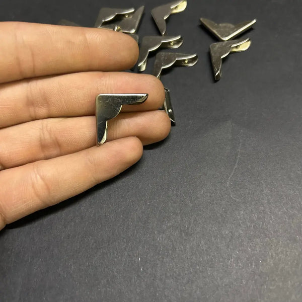 Silver Metal Corner- 12pc/pack