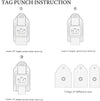 Rounded Tag Punch - kamaei