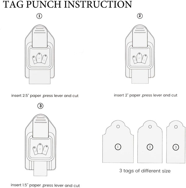 Rounded Tag Punch - kamaei