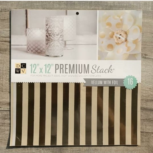 Foiled Vellum - 12*12 inch