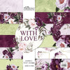 With Love - Designer Pattern - 12x12 inch / 24 sheets