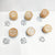 Wooden Circle Stamps -6pc