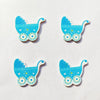 Blue Baby Cart Emblishment