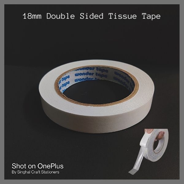 Double Sided Tissue Tape - 18mm