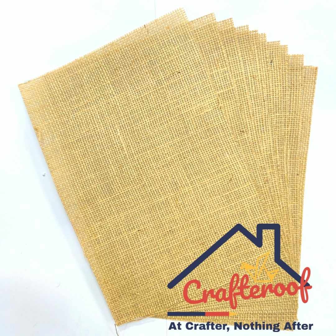 A4 Jute Sheet Crafteroof a4-jute-sheet-crafteroof