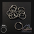 Silver Scrapbook Ring - 32mm