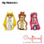 Curly Hair Girls - Miniature