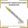 DECOCOLOR® LIQUID GOLD PAINT MARKER EXTRA FINE