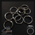 Silver Scrapbook Ring - 38mm