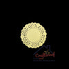 4.5 inch Doily-Yellow