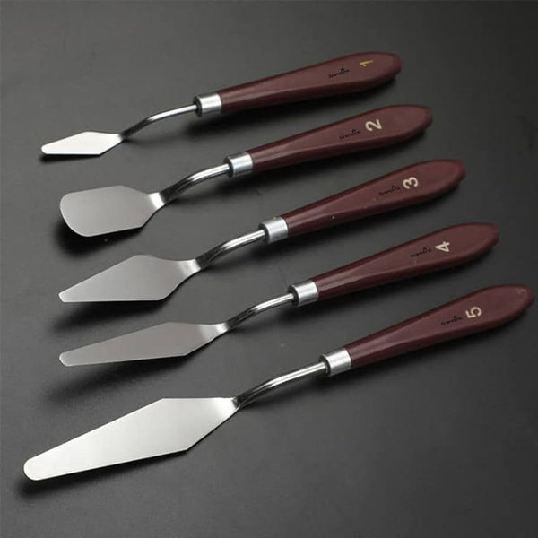 Palette Knives Metal- Set of 5 .