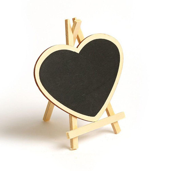 Wood Easel Stand With Circle - 6inch