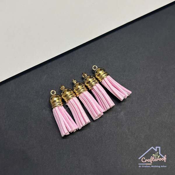 Light Pink Tassels 3.5cm - 5pcs/pack