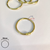 Golden Scrapbook Ring - 38mm