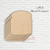 Mdf Bread Coasters 5pc/pack