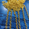 Golden Metal Chain - 1 M