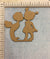 Kissing Baby Couple - MDF Cutout
