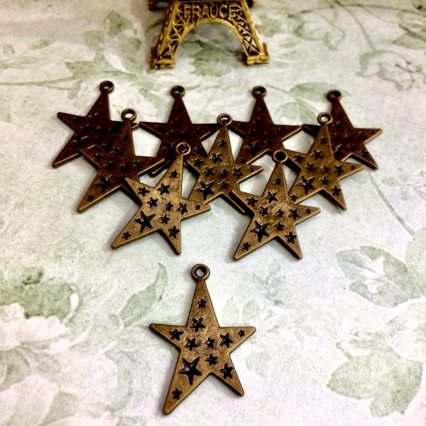 Star Metal Charm