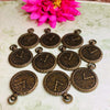 Clock Metal Charm#2