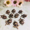 Flower Metal Charm