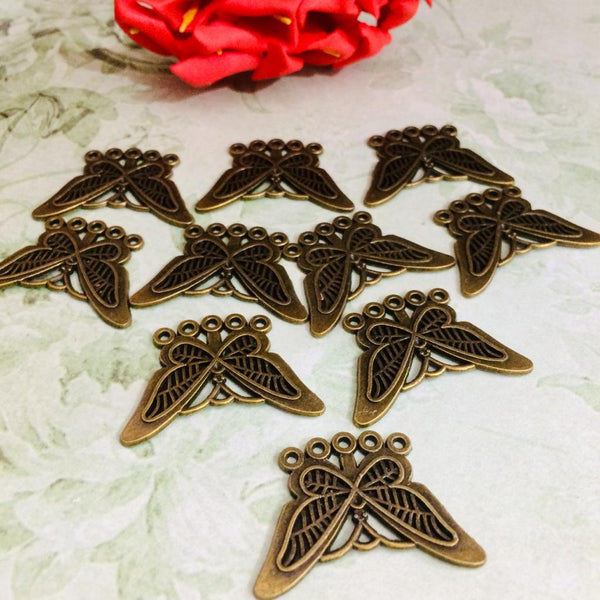 Butterfly Metal Charm #2
