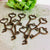 Heart Key Metal Charm