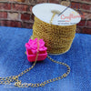 Golden Metal Chain Roll - 50Mtr/roll