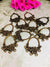 Floral Frame Metal Charm