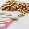 Plane Wooden Clip 3.5cm - 100pcs/pack