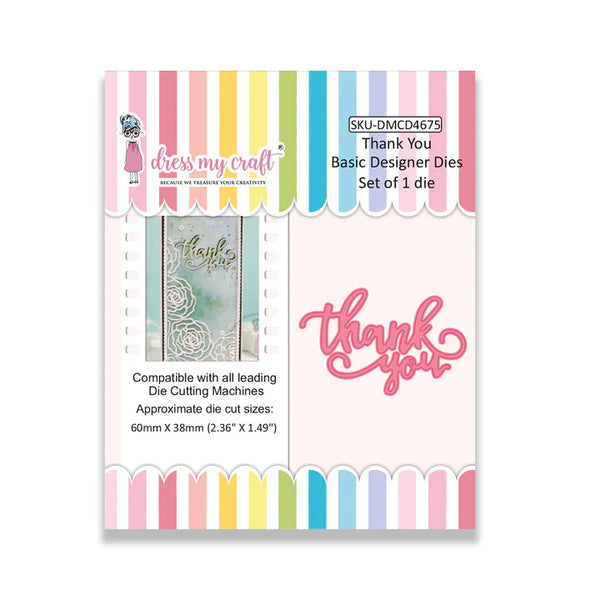 Thank You - Basic Designer Dies