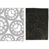 Vintage Clock Pattern - Embossing Folder