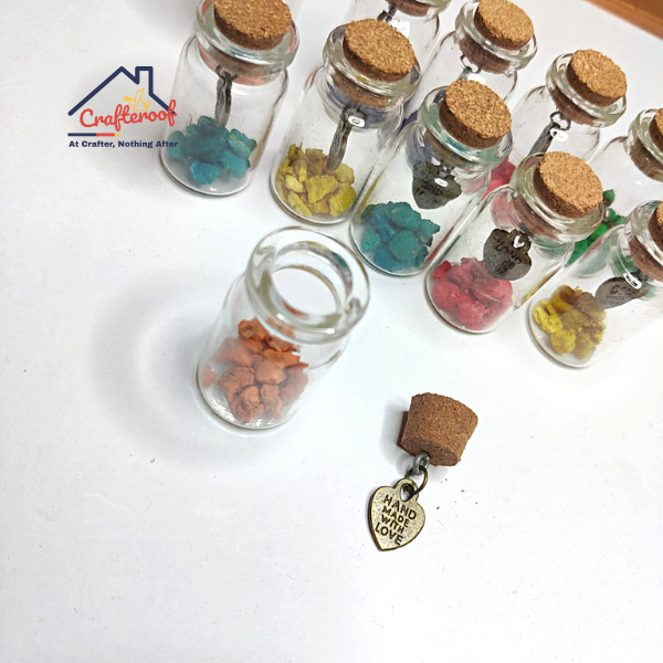 Fragrance Love You Message Bottles - 12pc / pack