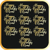 Happy Birthday Mom #4 Acrylic cutout - 10pc/pack