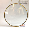Hanging Circle Glass Frame - 10 Inch Dia