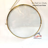 Hanging Circle Glass Frame - 8 Inch Dia