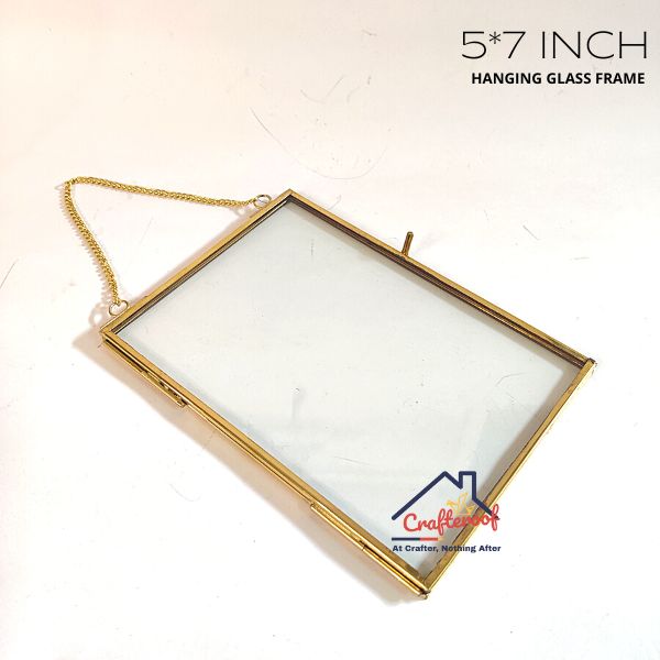 Hanging Glass Frame - 5*7 Inch