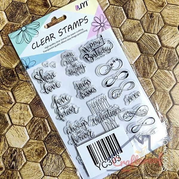 Hugs & Kisses - Clear Stamp