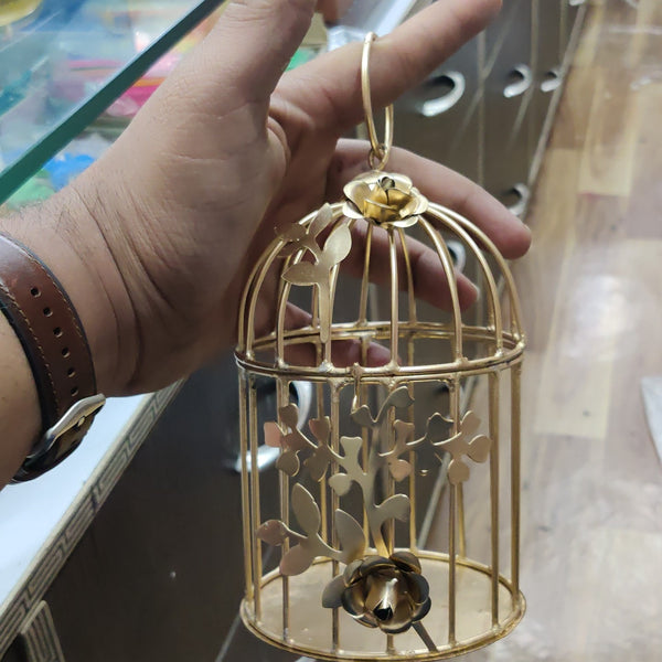 Golden Metal Cage -7inch