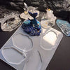Irregular 5 Coaster Mold Set