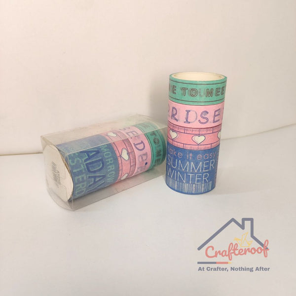 Summer Love Washi Tape Set