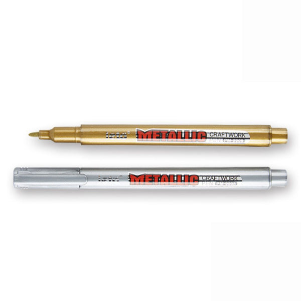 Leto Metallic pens Golden & Silver