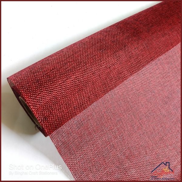 Maroon Jute sheet 50cm*90cm