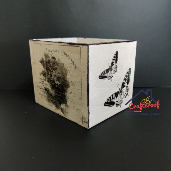 Mdf Pen Holder - 5*4*4 inch