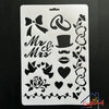 Mr & Mrs Element Stencil