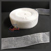 Organza Ribbon 1 inch - White