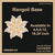 Reusable Rangoli base #30 - To fill color